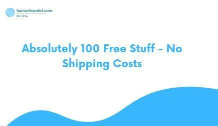 Absolutely 100 free stuff no shipping costs - Sweet Free Stuff. This site has been around for over two decades, consistently helping its audience find new samples every day. You can choose from a ton of categories, including baby freebies, birthday freebies, food samples and many more. You can sign up for their newsletters to get deals straight to your inbox.